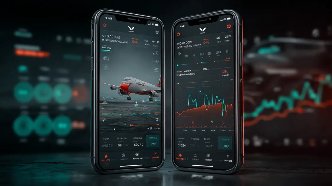 The 'Aviator Game' is showcased on a variety of high-tech devices, with a red plane at the center, promising a fast, modern, and reliable gaming experience for all ROYALMANILA players.