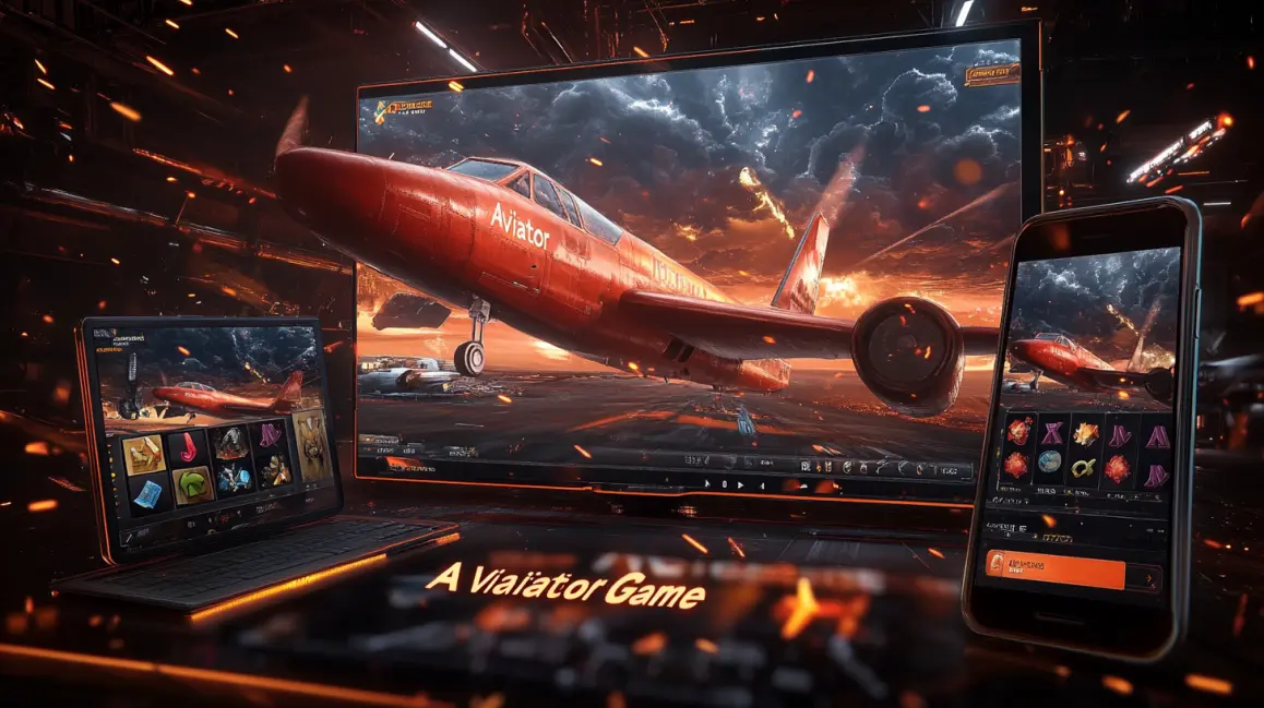 Two phones display the 'Avictor' app, showing a financial chart and a plane, representing the strategic and rewarding nature of playing crash games at ROYALMANILA.