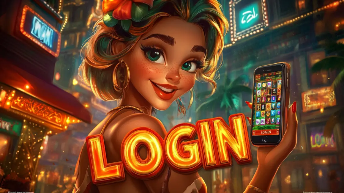 A beautiful woman with red hair is featured on a mobile phone screen for the 'Rolut Casino', inviting you to spin the wheel and win big at ROYALMANILA's live roulette.